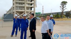 漳州市行政办事核心一行赴古雷开辟区调研沉点